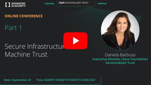 1.3 Secure Infrastructure for Machine Trust