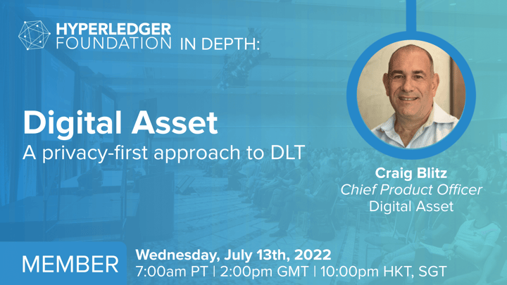 Hyperledger In-depth with Digital Asset: A privacy-first approach to DLT
