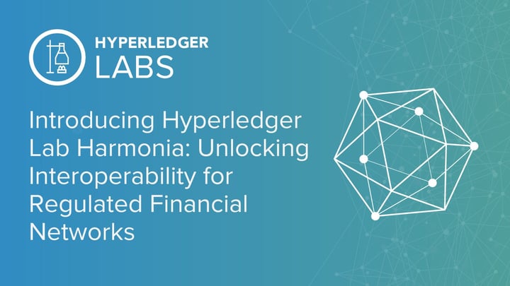 Introducing Hyperledger Lab Harmonia: Unlocking Interoperability for Regulated Financial Networks