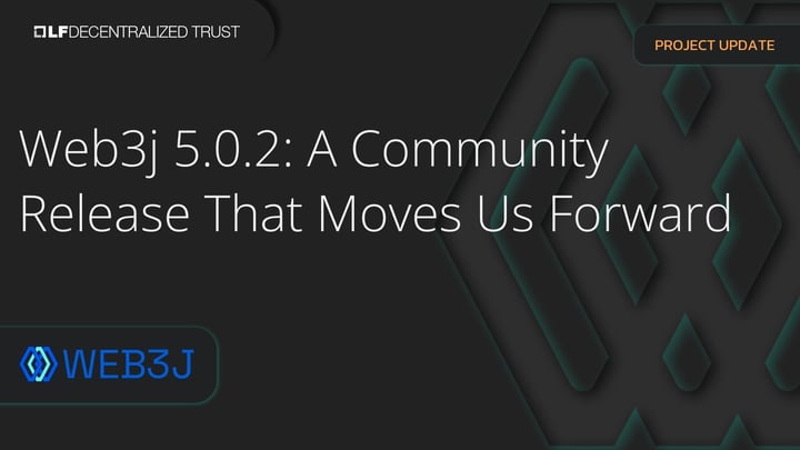 Web3j 5.0.2: A Community Release That Moves Us Forward