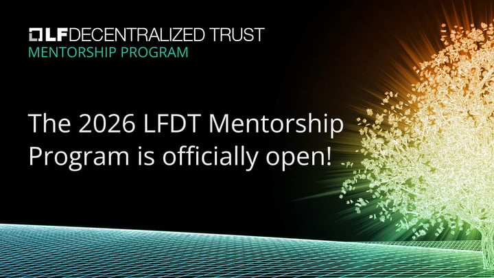 The 2026 LFDT Mentorship Program is officially open!