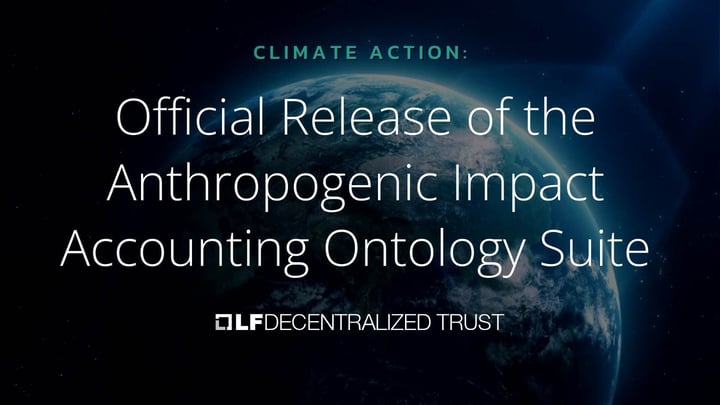 Climate Action: Official Release of the Anthropogenic Impact Accounting Ontology Suite